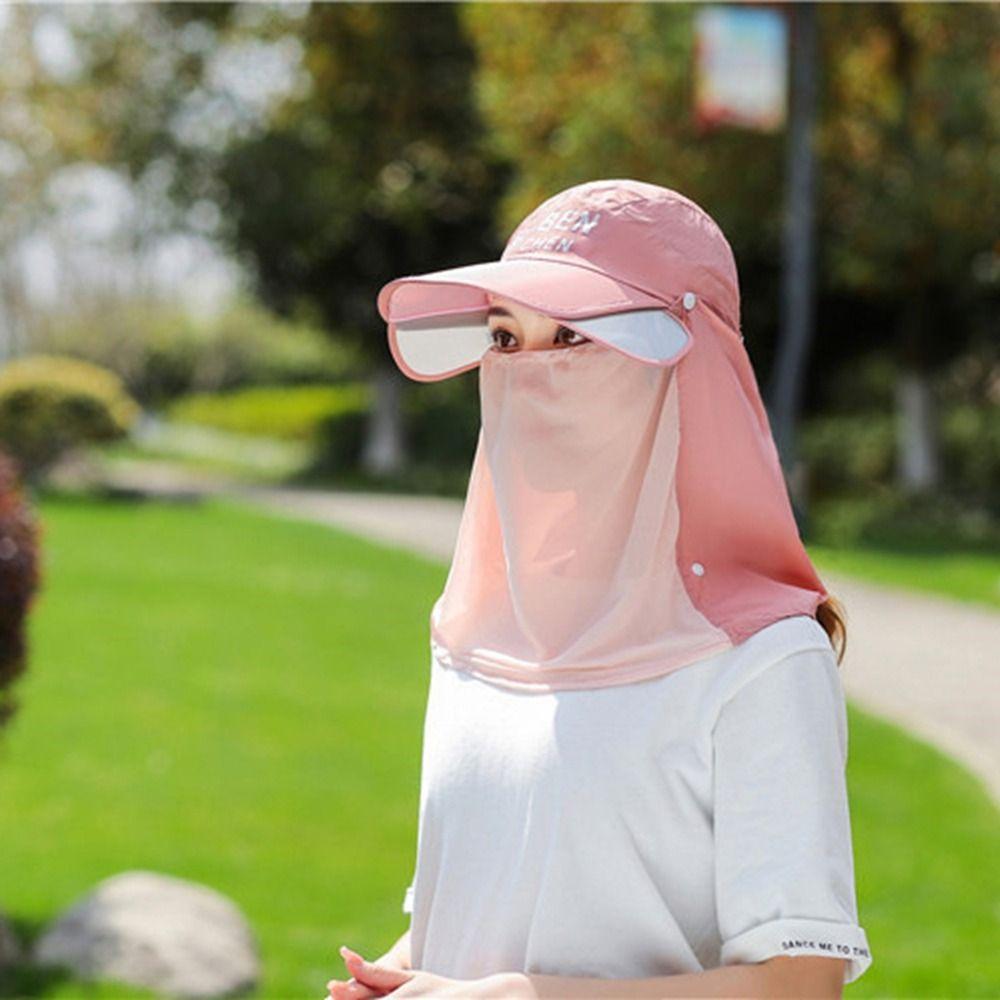 Quick-dry Hat Sun Protection Hat Sun Hat Shield Wide Brim Bucket Cap UV Protection Fishing Hat Bucket Hat with Neck Cover Sport