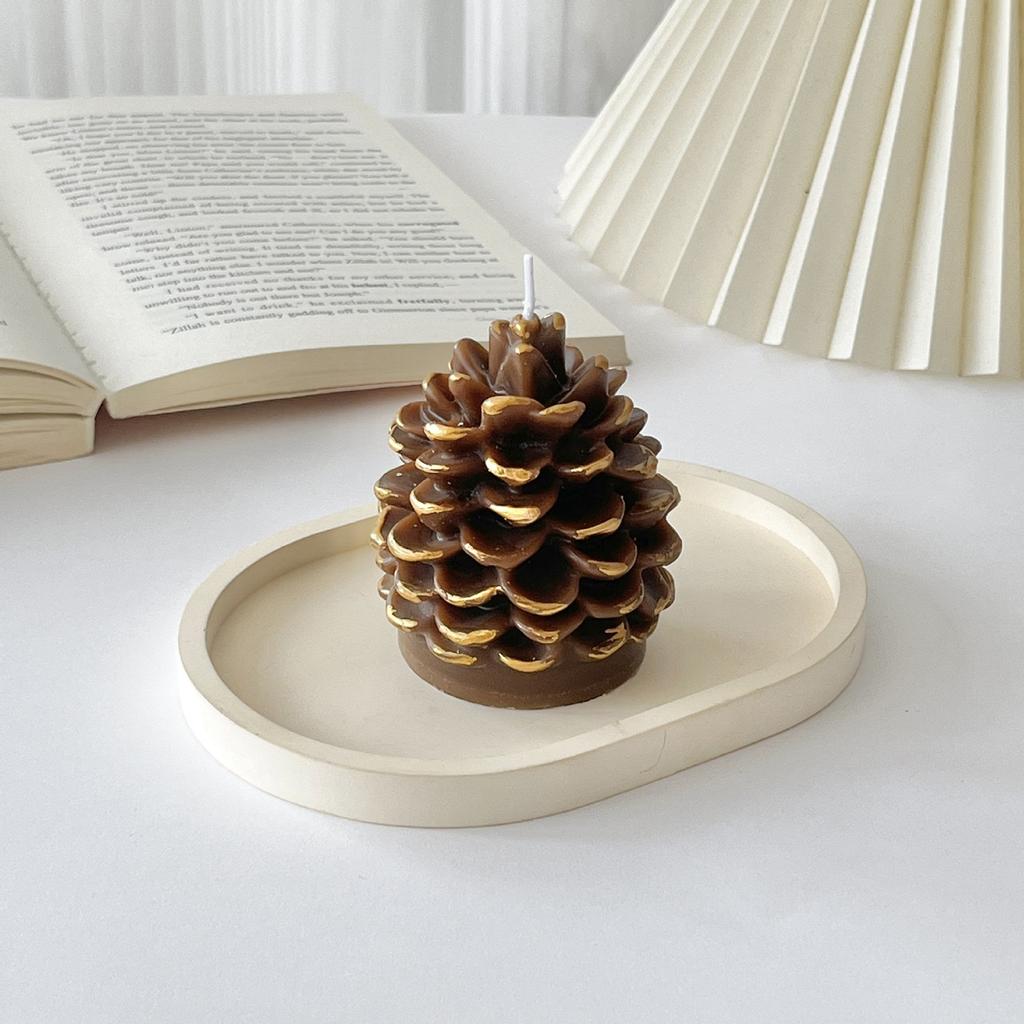 Christmas Scented Candles Gift Wax Realistic Tree Shaped Candle For Home Cute Aromatherapy Candles For Christmas Party Holiday