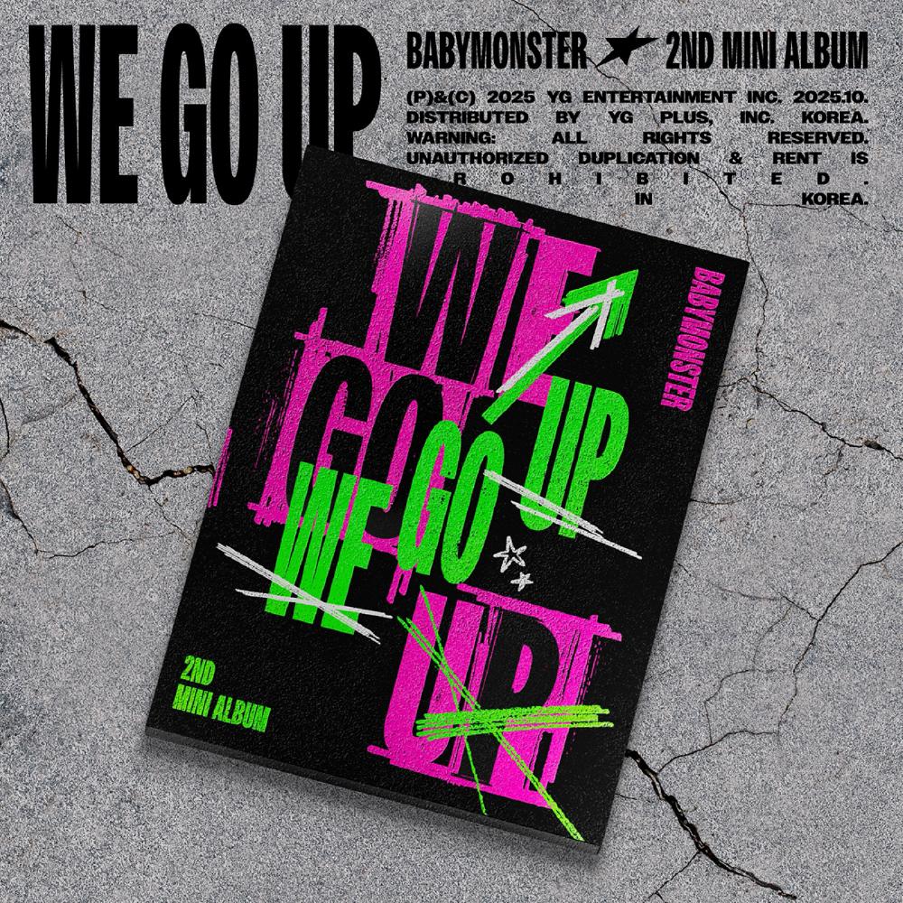 BABYMONSTER 2-й мини-альбом WE GO UP Стандартная версия
