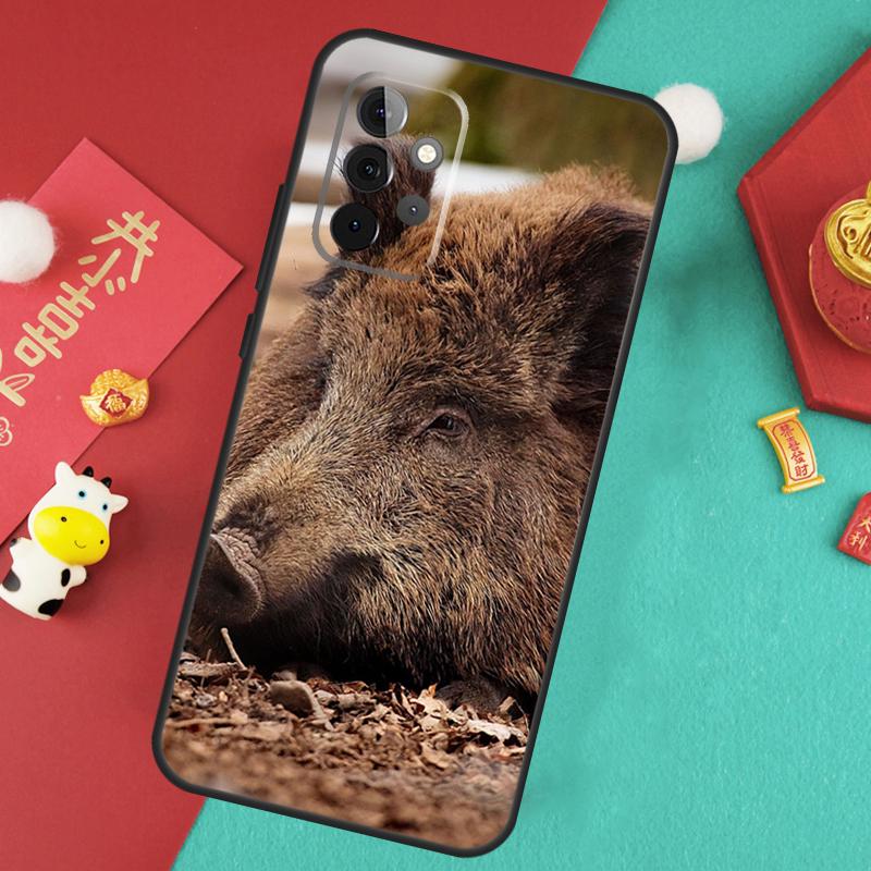 Wild Boar Case For Samsung Galaxy A35 A55 A25 A15 A51 A71 A12 A32 A52 A13 A33 A53 A14 A34 A54 Cover
