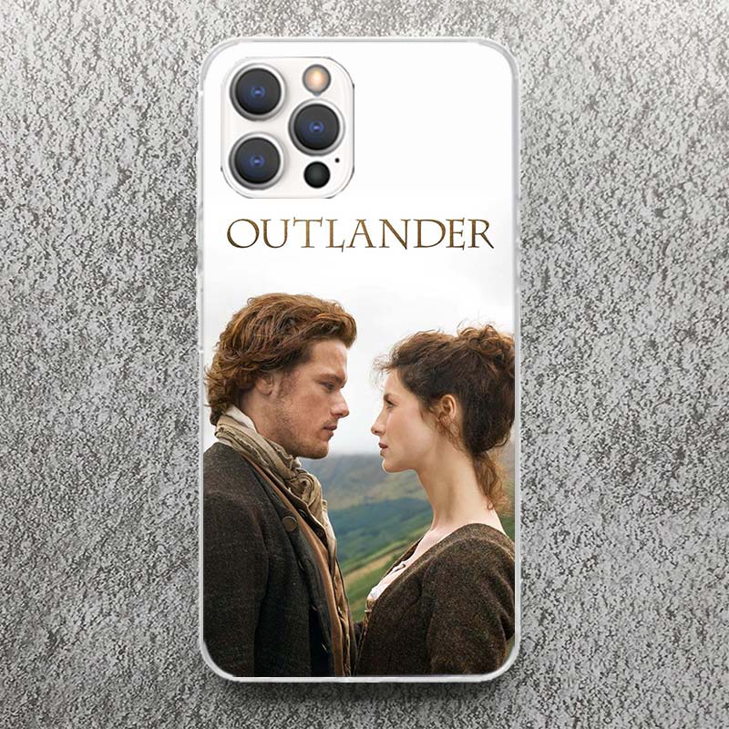 Чехол для телефона Outlander TV для iPhone 17 16 15 14 13 12 11 Pro Max Mini Plus Air 7 SE 8 Мягкий силиконовый чехол с принтом Funda для Apple i