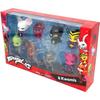 Bandai - Miraculous - Pack de 8 kwamis – Collection de Mini-figurines - P50532