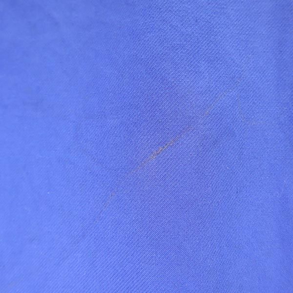 EURO WORK 60-е Винтажная куртка с длинным рукавом синяя Вышивка эмблемы Мужская Б/У