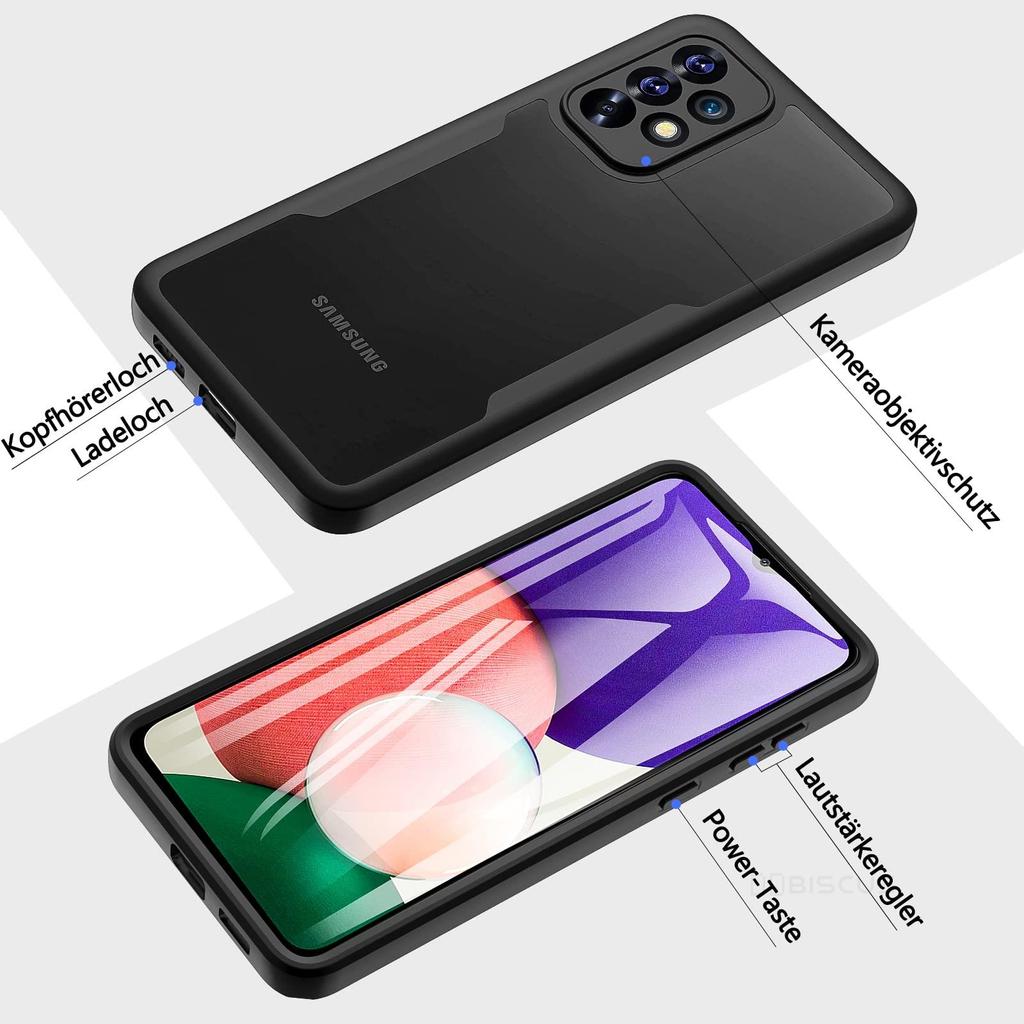 Чехол на 360 градусов для Samsung Galaxy A54 5G A14 A04S A34 A12 A13 A23 A33 A53 A32 A52 Xiaomi Redmi Note 11 OPPO iPhone Realme противоударный защитный чехол