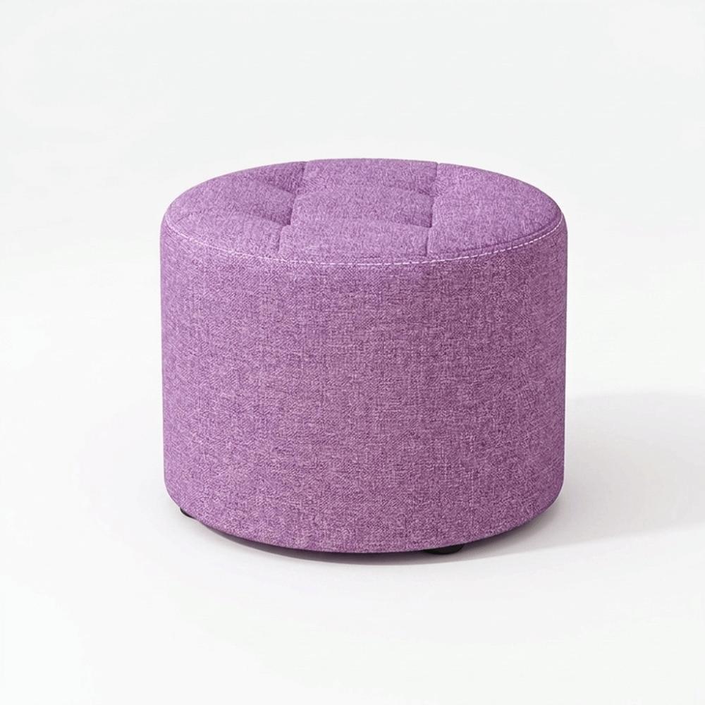 Portable Sitting Pier Soft Foot Stool Space Saving Vanity Stool Bedroom