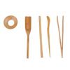 5 pcs set Portable Tools Tea Accessories Bamboo Material Tea Shovel Tea Leaks  Chinese Gongfu Tea