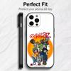 The Band G-Gorilla-z Printed  Phone Case For iPhone17,16,15,14,13,12 Plus,Max Soft Silicone Black Cover