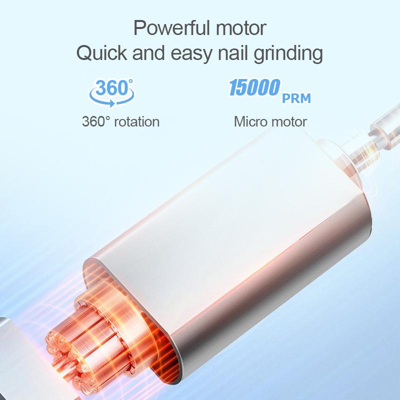 Nail Polisher Nail Beauty Nail Grinder Electric Manicure Tool