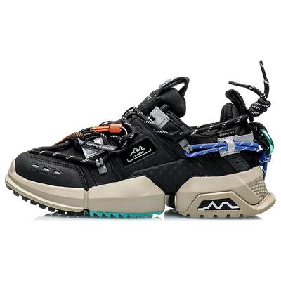 Удобные прочные повседневные низкие туфли для папы, женские кроссовки, черные AGLQ138-1