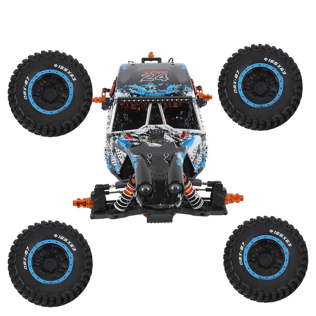 Радиоуправляемая симуляция Электрический 4WD Внедорожник Сильное сцепление Масштаб 1:7 Высокоскоростная модель Внедорожного грузовика