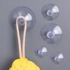 Mushroom Head Clear Suction Cups PVC Adhesive Sucker Holders Hanging Hooks Home Organizer Suction Pads Window Glass Table Decor