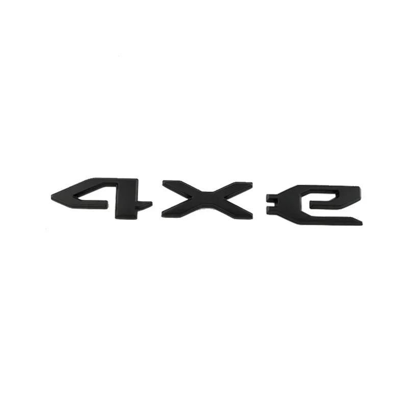 ABS Car Side Body Rear Tail Trunk Sticker for Jeep 4XE Logo Badge Grand Cherokee Wrangler Renegade Compass JK Patriot Accesories AMN1
