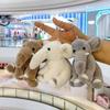 Soft Elephant Keyring Cute Cartoon Animal Bag Pendant Trinket Plush Stuffed Keychain  Kids