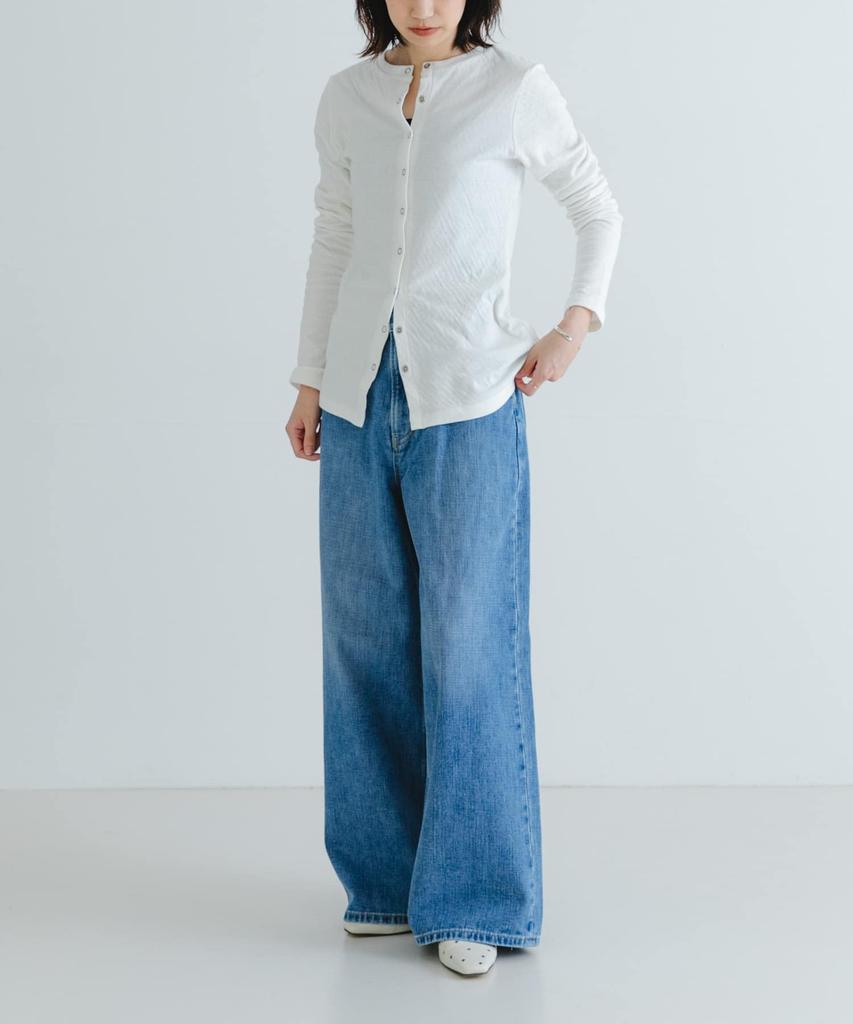 Женский кардиган с круглым вырезом Urban Research Made in Japan URA4-21T005 (Офф-Бесплатно)