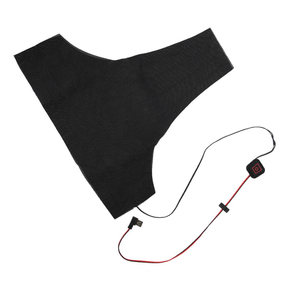 Зимние накладки из сплава с подогревом, USB-подушки для спины, электрический водонепроницаемый комплект теплой одежды