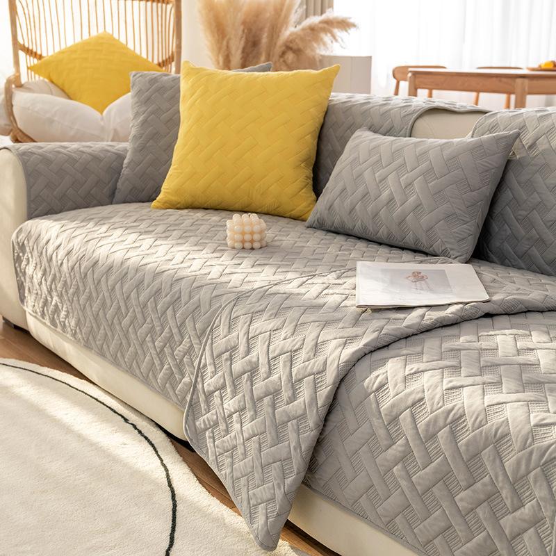 Sofa Cushion Four Seasons Universal Simple Modern Non-Slip Summer Sofa Cover Seat Cushions Backrest Towel Cover Cloth Universal Cover