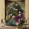 Аниме xxxHolic Аниме Гобелен Хиппи Цветочные Настенные Ковры Декор Комнаты Общежития Настенное Украшение Домашний Декор