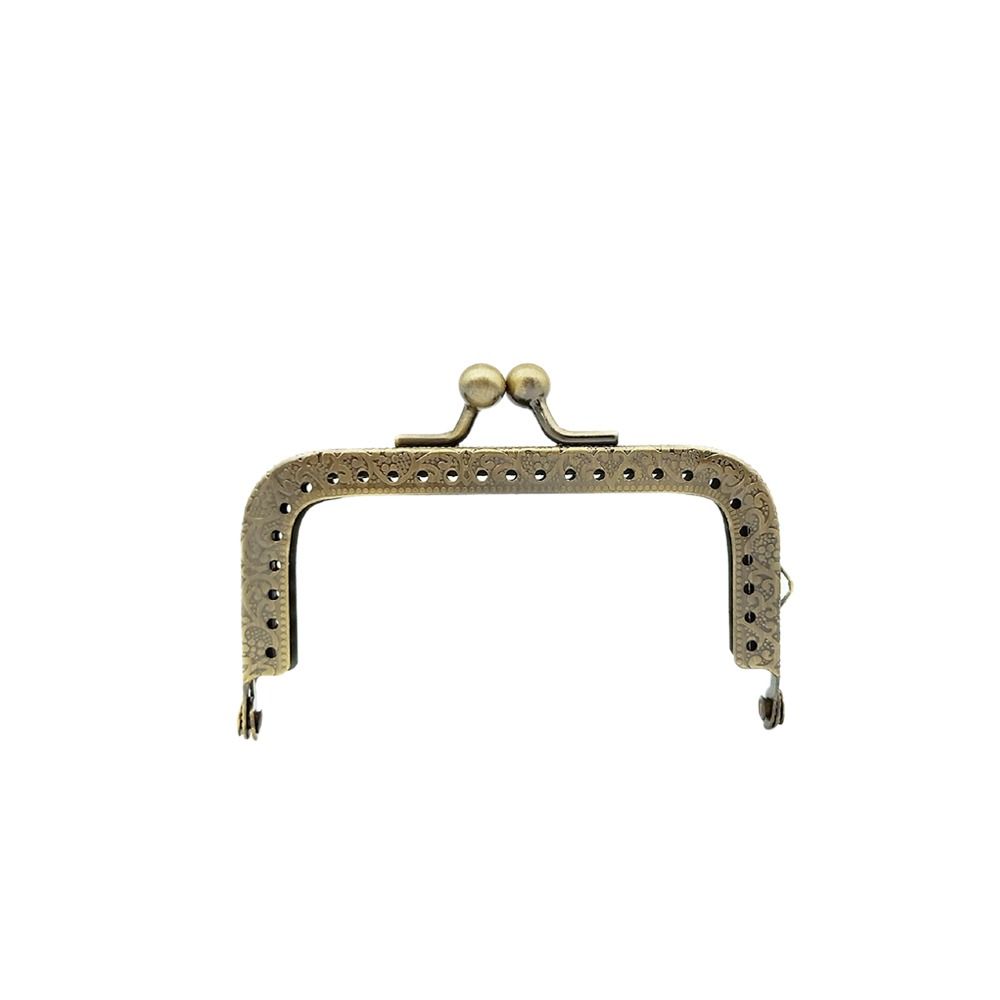 Bag Hardware Purse Frame Kiss Clasp Vintage Purse Frame Mini Bag Kiss Clasp Lock DIY Craft