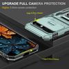 For Google Pixel 9a Case Kickstand Slide Lens Lid PC+TPU Drop
