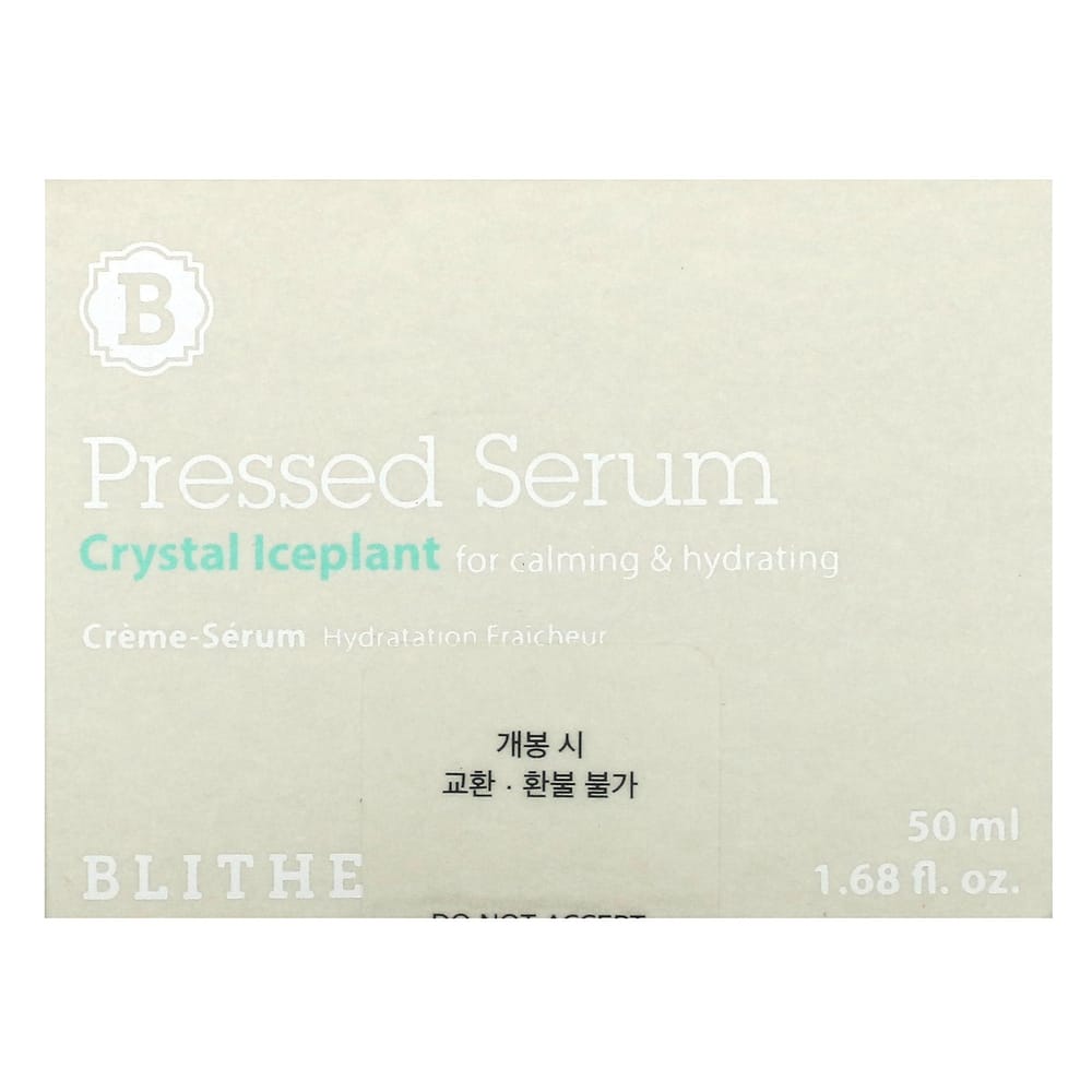 Прессованная сыворотка Blithe Crystal Iceplant 50 мл (1,68 жидкой унции)