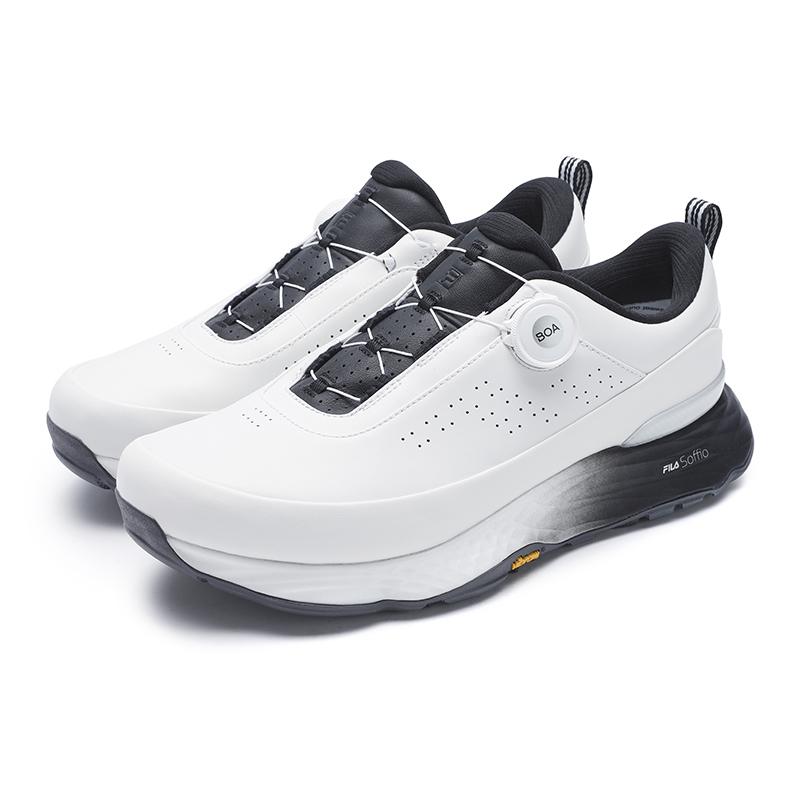Fila Boa Удобные Универсальные Прочные Нескользящие Низкие Гольф Кроссовки Мужские кроссовки Черные Белые A12M531715FBC