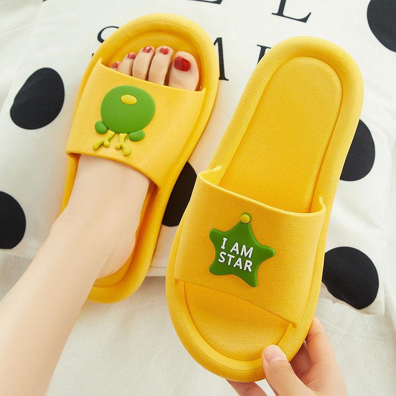 Тапочки женские летние домашние милые нескользящие домашние дезодоранты сандалии для ванной и тапочки летние сандалии с мягкой подошвой