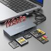 6 in 1 USB 3.2 Gem2 10Gbps CFexpress Card Reader Multi Function CF Express Reader Type B/SD/TF/CF/XD/MS Memory Card Reader