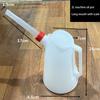 1.2L/2L/3L/5L Oil Measuring Jug Petrol Can Fuel Tank With Pouring Flexible For Automotive Garage Oil Measuring Container