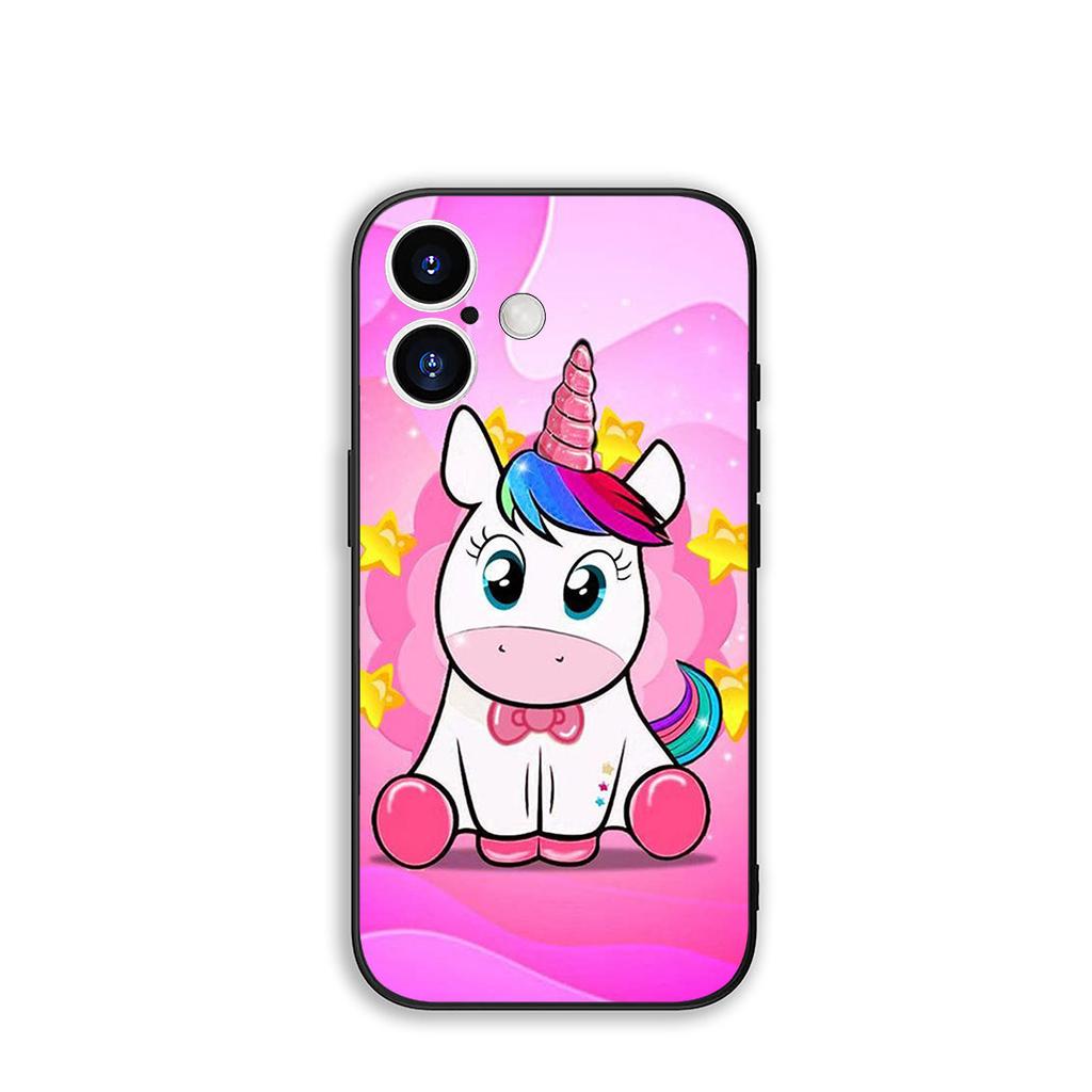 Для OPPO A54 A40 A60 A80 A18 A16 A17 A38 A78 A79 A57 A55 A96 A15 A12 Чехол для телефона Обои Единорог Милый Постер Корпус
