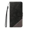 For Samsung Galaxy A25 5G (Global) (161.0 X 76.5 X 8.3mm) Case Geometric Line Leather Phone Cover Magnetic Clasp