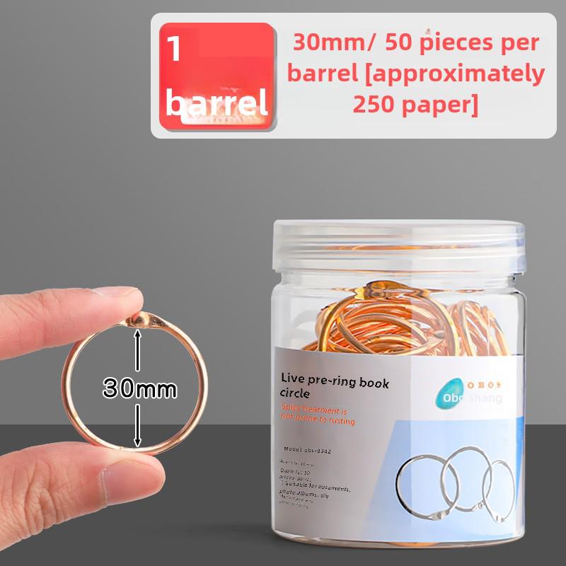 Держатель для карточек с отрывными листами, кольца для переплета, катушка для книг с железными кольцами