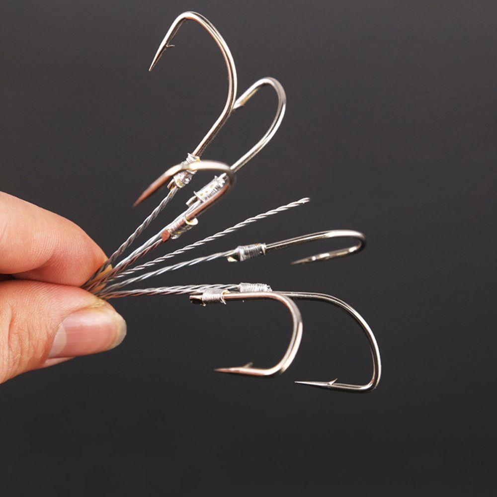 Головка из высокоуглеродистой стали Рыболовный крючок Тройные крючки Рыболовные крючки Восьмипалый крючок Крючки с когтями 5/6/8
