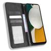 For Samsung Galaxy A34 5G Anti-fall Phone Case Stand Retro Texture Imprinted Pattern Magnetic Auto Closing Flip Leather Wallet Phone Cover