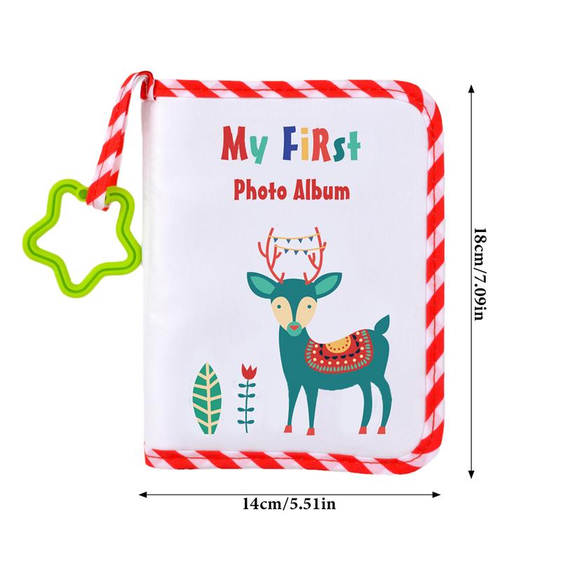 Детская фотокнига, детские фотокниги первого года жизни, эластичная детская семейная книга, фотоальбом для малышей, детский фотоальбом, игрушка для детского душа