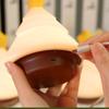 Рождественская елка силиконовый ночник креативный подарок светодиодный светильник USB зарядка холодный и теплый бесконечный затемнение Пэт спальный светильник