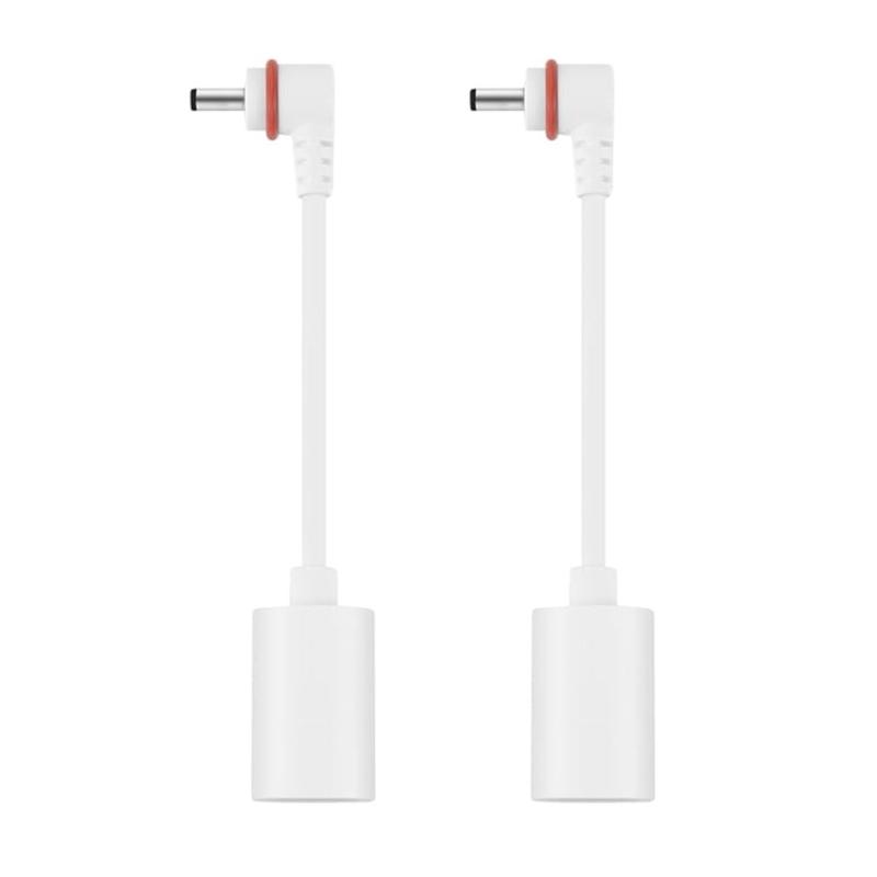 Security Camera Power Adapters Cord USB C To 3.5mm Plug Adapters Solar Panel Monitoring Camera Cable Easy To Install