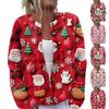 Women'S Christmas Sweater Cute Fun Christmas Sweater Fall And Winter Long Sleeve Knitted Sweater