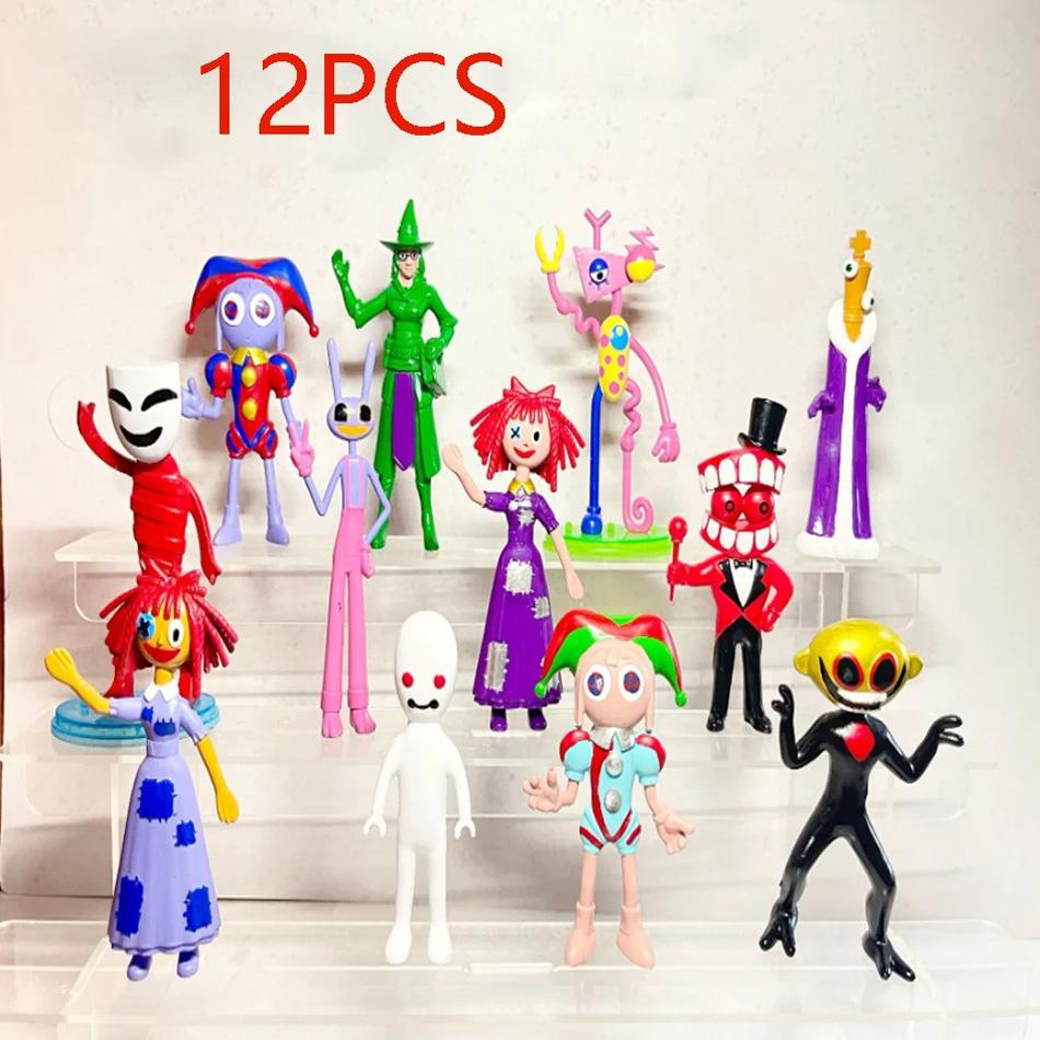Удивительный Цифровой Цирк Фигурка Помни и Джакс Плюшевая Кукла Игрушки Милые Удивительный Цифровой Цирк Фигурка Дети Дети Рождество
