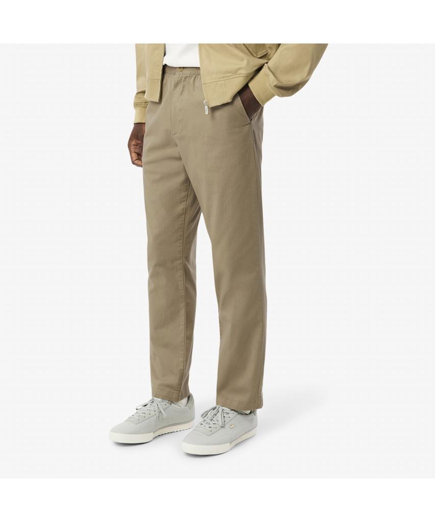LACOSTE Мужские хлопковые эластичные брюки Regular Fit с эластичным поясом Xh0062-55N Cb8