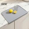Portable Waterproof Craft Mat Silicone Placemat for Toddlers, Non-Slip Food Grade Baby Eating Mat, Countertop Protective Pad Dining Table with Safety