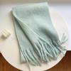 DUTRIEUX Winter Solid Brushed Warm Scarf