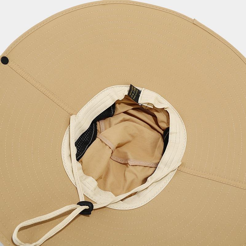 Легкая шляпа от солнца унисекс с широкими полями – дышащая ткань – идеально подходит для рыбалки, походов и активного отдыха