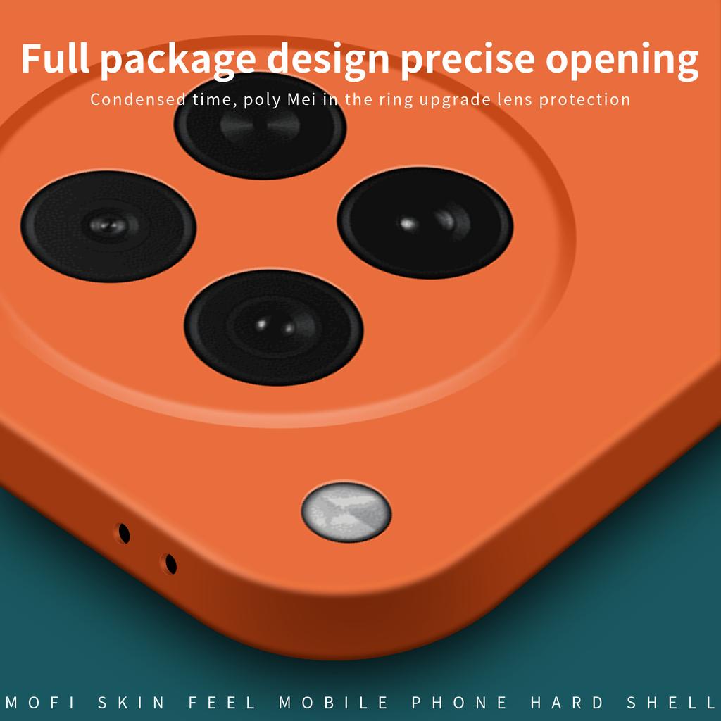 Для чехла для телефона Oppo Find X8s 5G Серия MOFI JK Qin Матовый с эффектом кожи Задняя крышка против отпечатков пальцев