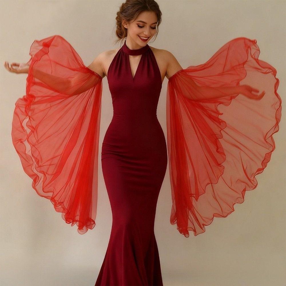 1 пара длинных тюлевых викторианских длинных перчаток, элегантные накидки на руки, аксессуары для косплей-одежды