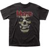 Мужская футболка The Misfits Weathered Skull Музыка Классика Концертная группа Черная