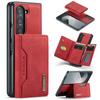 DG.MING M2 Series for Samsung Galaxy Z Fold6 5G Magnetic Case PU + PC + TPU Phone Cover Detachable Wallet Kickstand