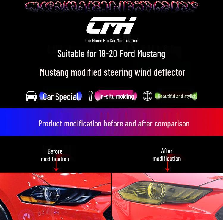 Обновление указателя поворота и дневного ходового огня для Ford Mustang 2018-2023 гг.