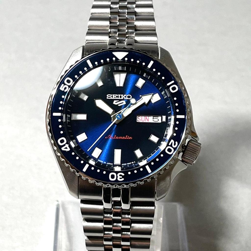 Used [Unused Item] SEIKO 5 Sports SBSA303 Men's Watch, Made in Japan, Mechanical Automatic (with manual winding), with Date and Day functions