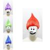 Trolls Cosplay Wig With Flame Style For Halloween Parties And Anime Costumes