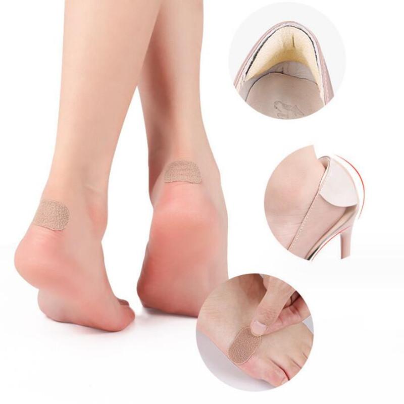 Фланелевые наклейки Пластырь для ног Мозоли Волдыри Овальные наклейки Защитные средства для ухода за ногами Самоклеящиеся антиабразивные пластыри Подушечки для предотвращения образования волдырей